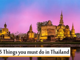 Top 5 Things Thailand